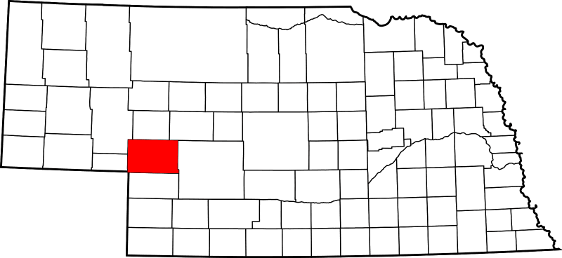 An illustration of Keith County in Nebraska