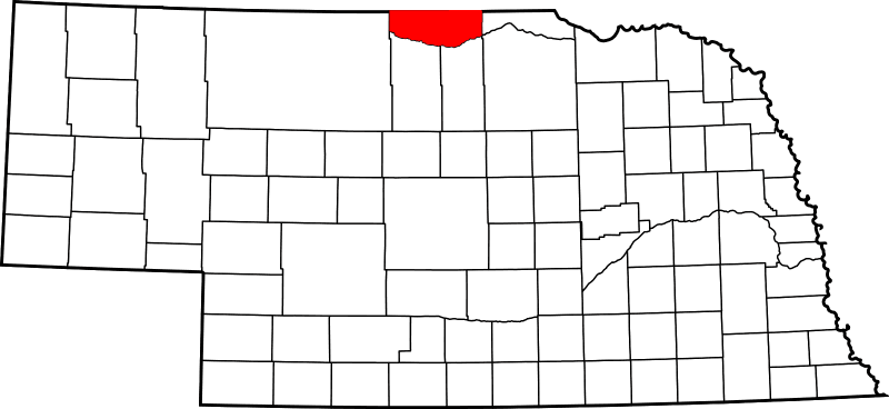 An illustration of Keya Paha County in Nebraska