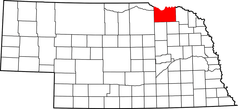 An image showing Knox County in Nebraska