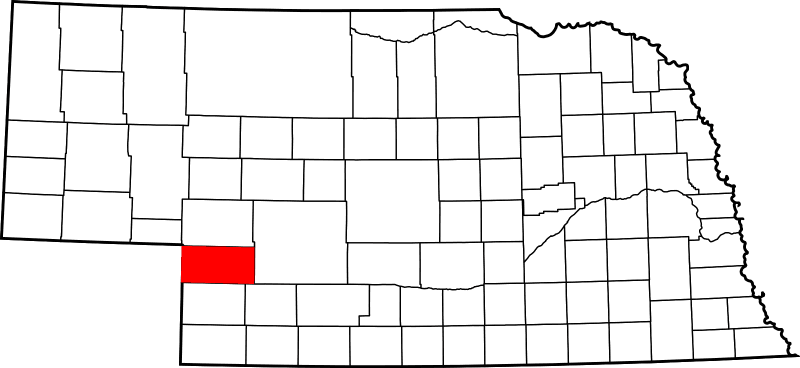 An illustration of Perkins County in Nebraska
