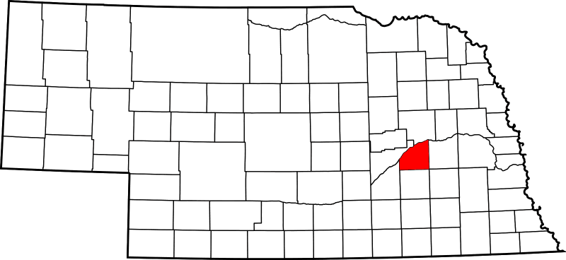 An illustration of Polk County in Nebraska