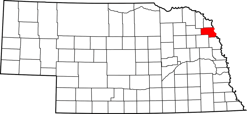 An image showing Thurston County in Nebraska