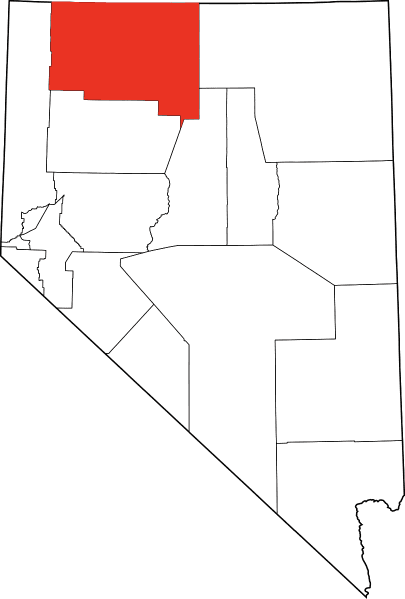 A picture displaying Lander County in Nevada