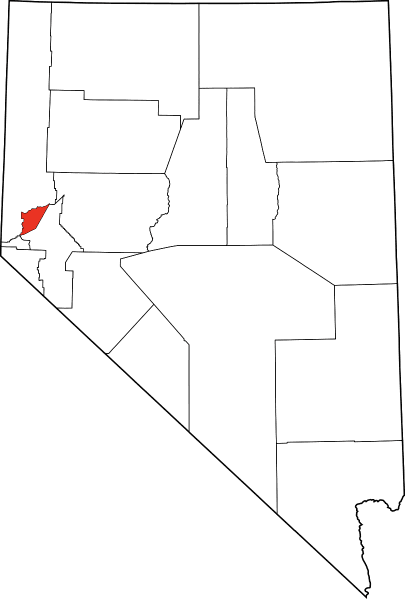 A photo of Washoe County in Nevada