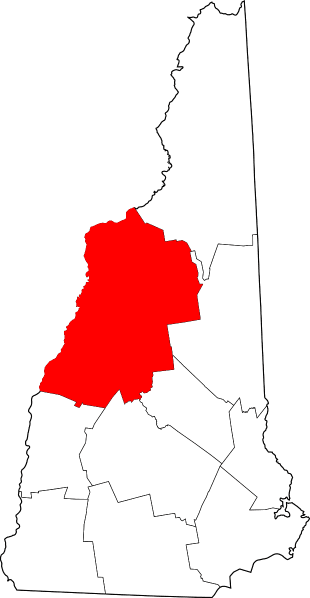 An image showing Grafton County in New Hamsphire