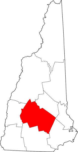 An image showing Merrimack County in New Hamsphire