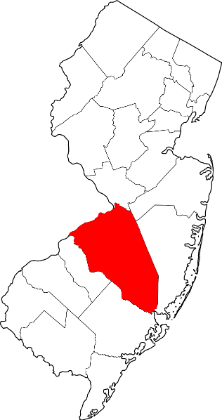 An image showcasing Burlington County in New Jersey
