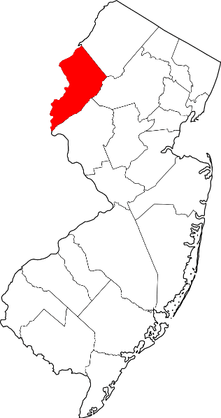 An image showing Warren County in New Jersey