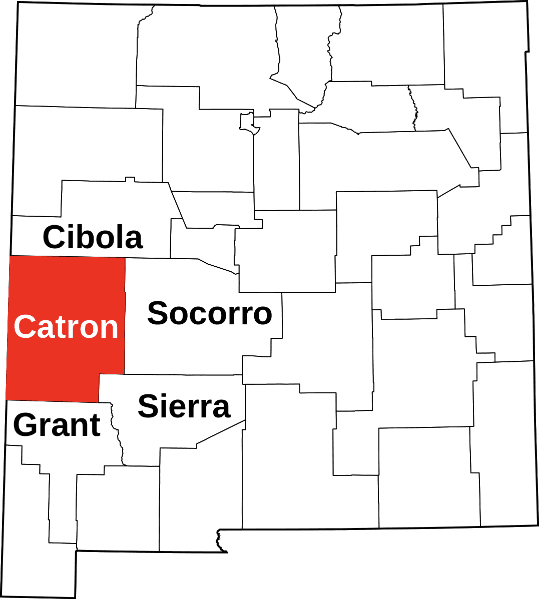 An illustration of Chaves County in New Mexico