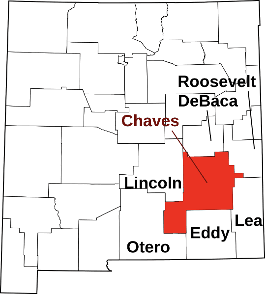 A photo of Cibola County in New Mexico