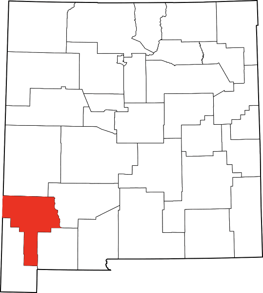 A picture displaying Guadalupe County in New Mexico