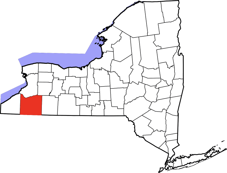 A photo of Cattaraugus County in New York