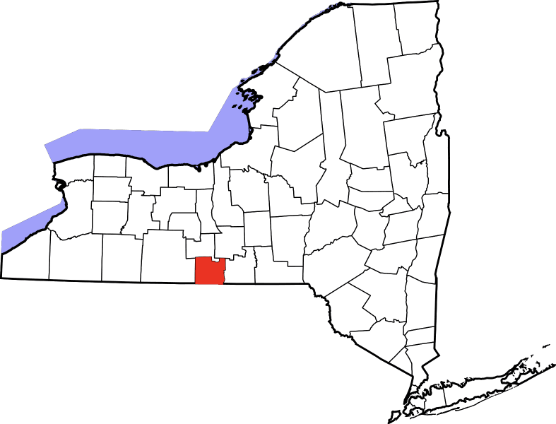 A photo of Chemung County in New York