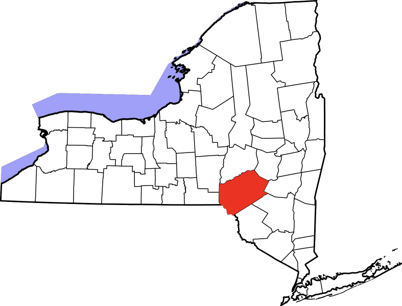 A picture displaying Delaware County in New York