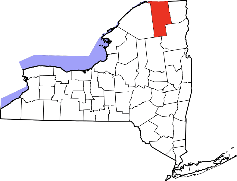 A photo of Franklin County in New York