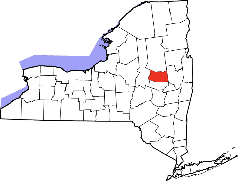 An image showing Fulton County in New York