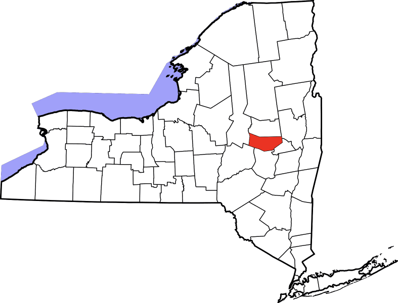 An image showing Montgomery County in New York