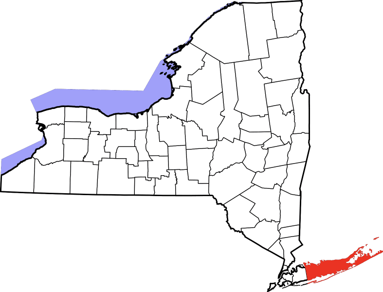 A picture displaying Suffolk County in New York