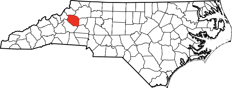 An image showcasing Caldwell County in North Carolina