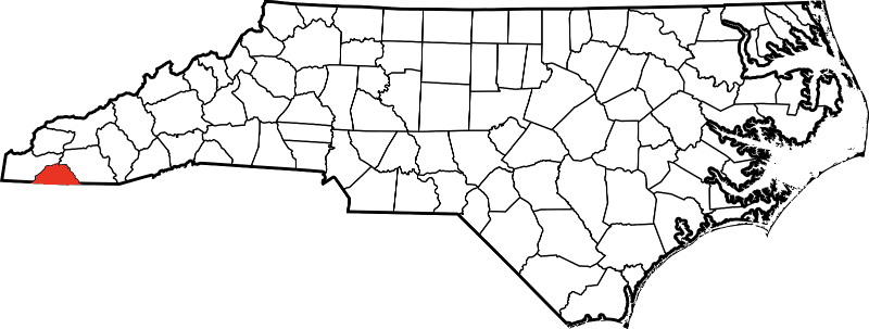 A photo of Clay County in North Carolina