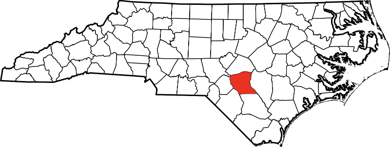 An image showing Cumberland County in North Carolina