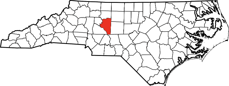 A picture displaying Davidson County in North Carolina