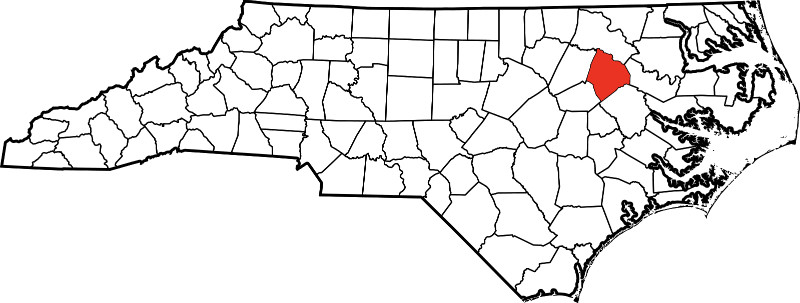 A picture displaying Edgecombe County in North Carolina