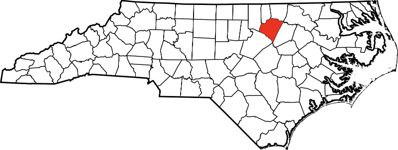 An illustration of Franklin County in North Carolina