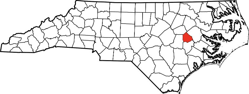 A picture displaying Greene County in North Carolina