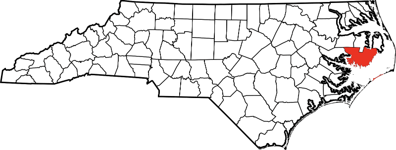 A photo of Hyde County in North Carolina