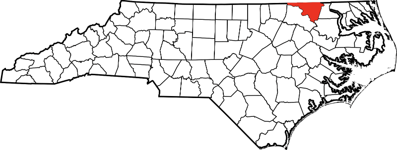 An image showing Northampton County in North Carolina