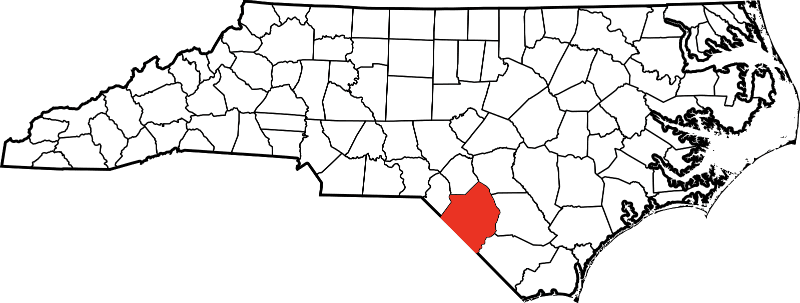 A photo of Robeson County in North Carolina