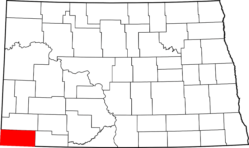A photo of Bowman County in North Dakota