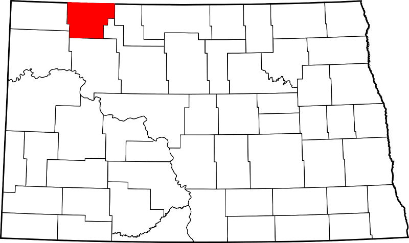 A picture displaying Burke County in North Dakota