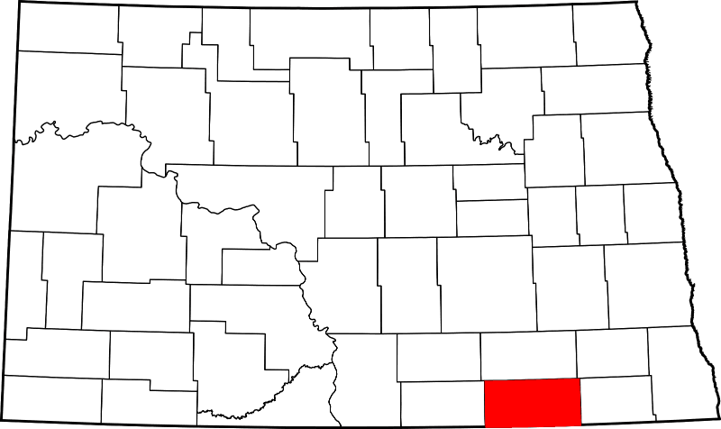A picture displaying Dickey County in North Dakota