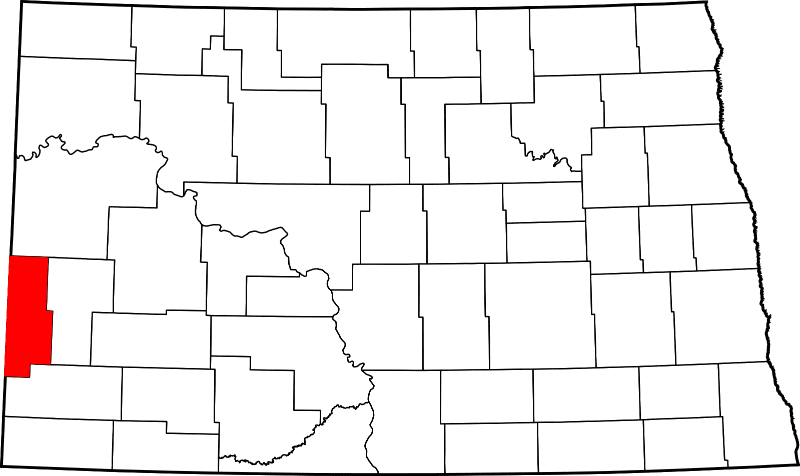 A photo of Golden Valley County in North Dakota