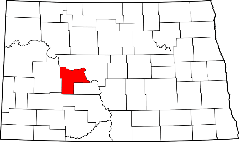 A photo of Mercer County in North Dakota