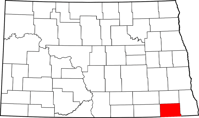 A picture displaying Sargent County in North Dakota