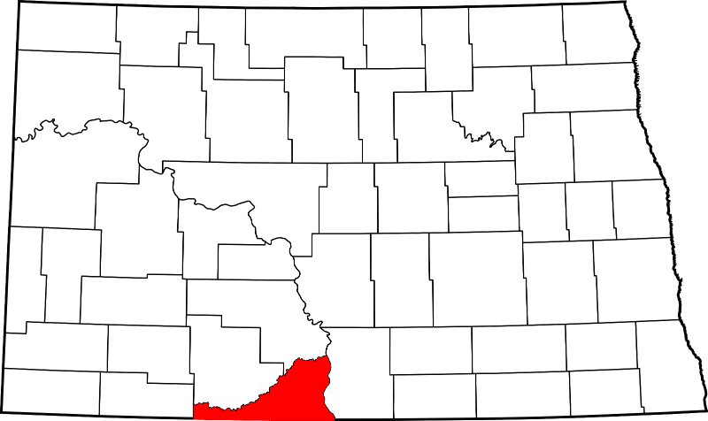 An image showcasing Sioux County in North Dakota