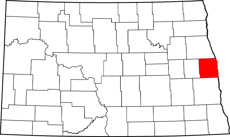 An image showing Traill County in North Dakota
