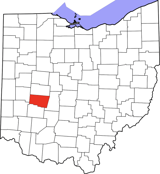 An illustration of Clark County in Ohio