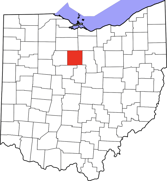 A picture displaying Crawford County in Ohio
