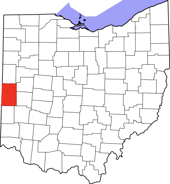 A photo of Darke County in Ohio