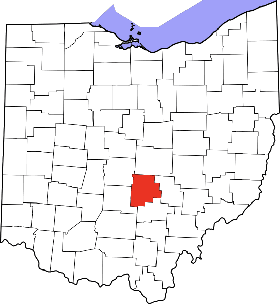 An image showing Fairfield County in Ohio