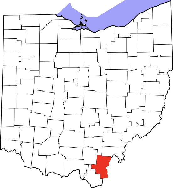 An image showing Gallia County in Ohio