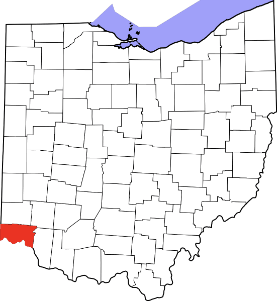 An illustration of Hamilton County in Ohio