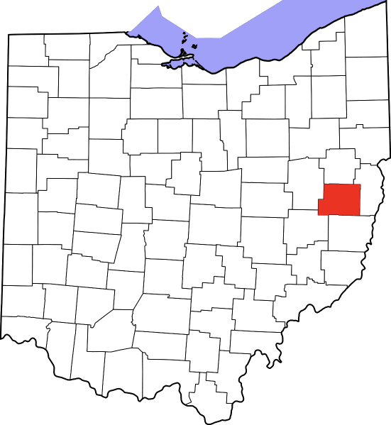 An illustration of Harrison County in Ohio