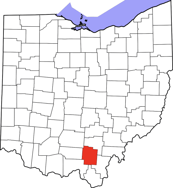 An image showing Jackson County in Ohio