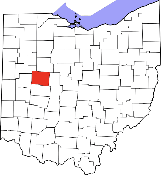 A picture displaying Logan County in Ohio