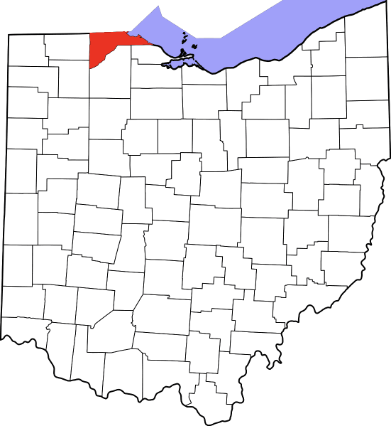 A photo of Lucas County in Ohio